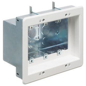 ARLINGTON Arlington TVBS507 Recessed Combination Box Power Low Voltage 3 Gangs