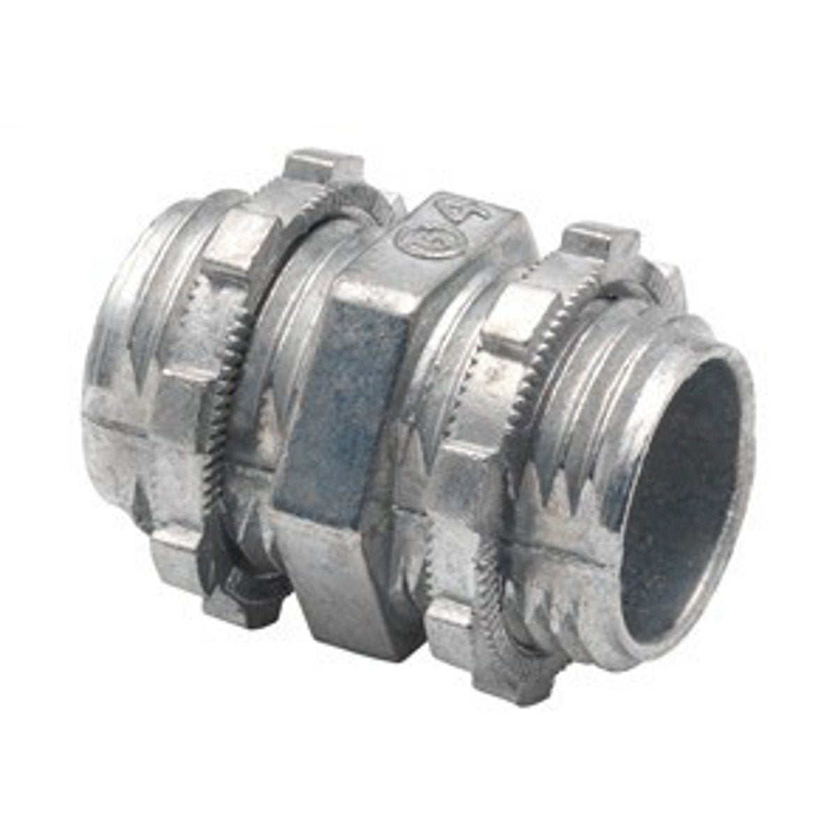 BRIDGEPORT Bridgeport 1191-DC2 Connector, Box, Zinc Die Cast, Size 1/2 Inch
