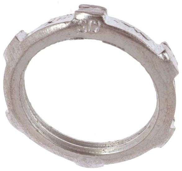 BRIDGEPORT Bridgeport 107-S Conduit Locknut 2-1/2 Inch Steel Replacement MPN