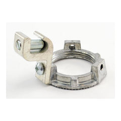 BRIDGEPORT Bridgeport 164-G Locknut, Grounding, Zinc Die Cast, Size 1-1/4 Inch, 14-1/0 Lug