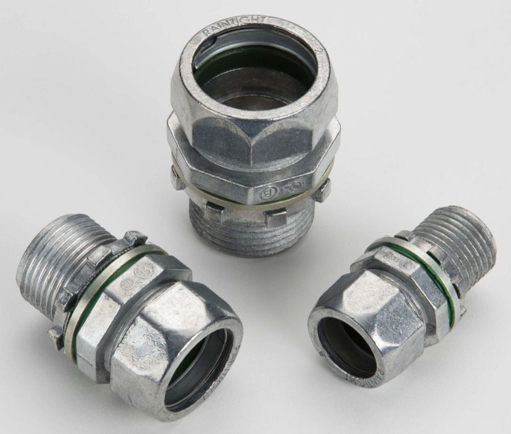 BRIDGEPORT Bridgeport 251-RT2XL 3/4 Raintight Compression Connector with Extra Long Threads