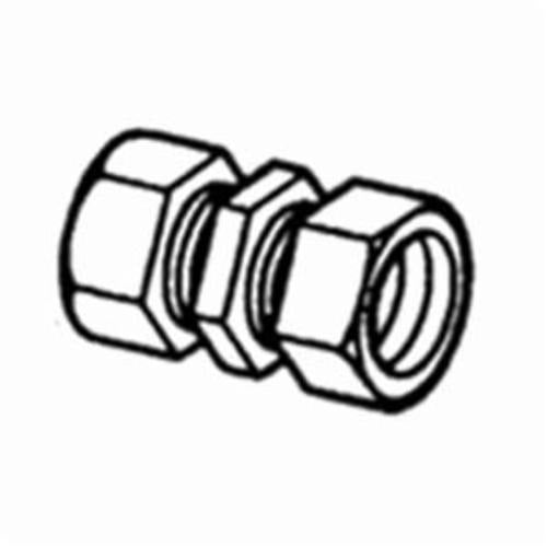 BRIDGEPORT Bridgeport 260-DC EMT Zinc Die Cast Compression Coupling 1/2 Inch