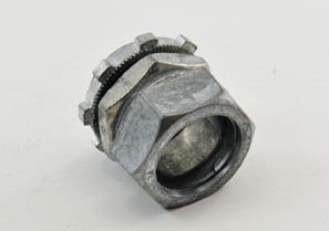 BRIDGEPORT Bridgeport 251-DC2 EMT Die Cast Compression Connector, 3/4 Inch