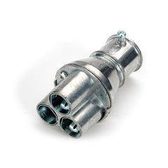 BRIDGEPORT Bridgeport 4357-DC Mighty-Merge Transition Fittings, 1 EMT to 3 Port AC/MC Coupling