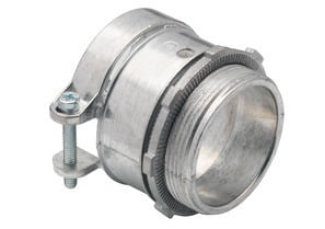 BRIDGEPORT Bridgeport 416-DC2 Greenfield Die Cast Squeeze Connector, 2 Inch
