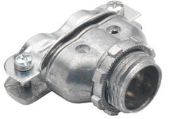 BRIDGEPORT Bridgeport 630-DC2 Connector, Duplex, Zinc Die Cast, Flex Size 3/8 Inch