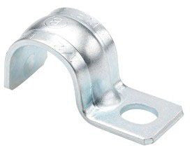 BRIDGEPORT Bridgeport 921-S EMT 1-Hole Pipe Strap, 3/4 Inch