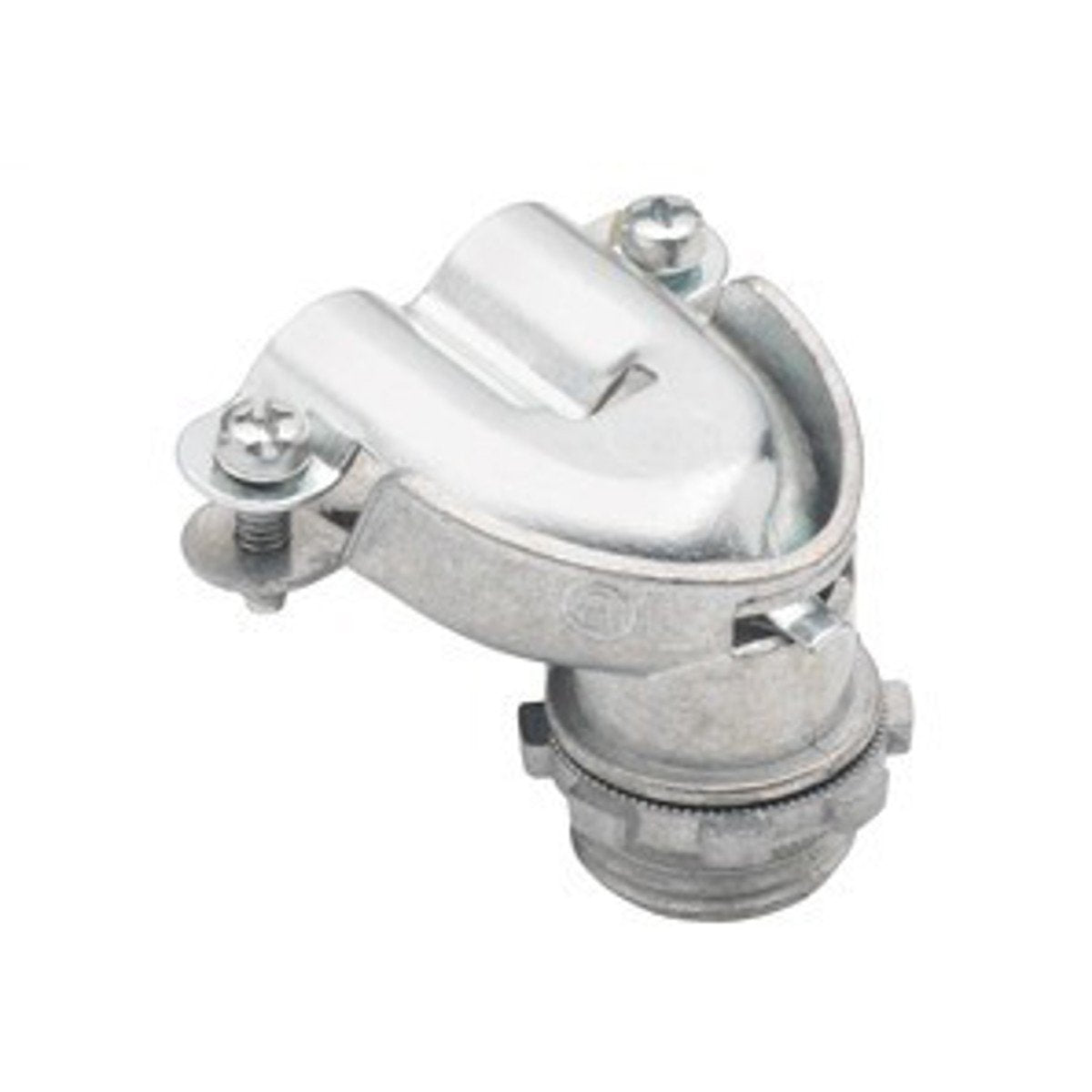 BRIDGEPORT Bridgeport 830-DC2 90 Degree Duplex Connector 3/8 in
