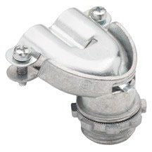 BRIDGEPORT Bridgeport 830-DC2 90 Degree Duplex Connector 3/8 in