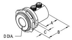 BRIDGEPORT Bridgeport MCC-100 Mighty-Bond 1 Brass Equipment Bonding Connector/Coupling