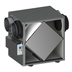 BROAN-NUTONE Broan B160H65RS 160 CFM AI Series Heat Recovery Ventilator w/ Side Ports (68% Efficiency)