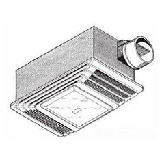 BROAN-NUTONE Broan-NuTone 654H Damper/Duct Connector Housing Pack