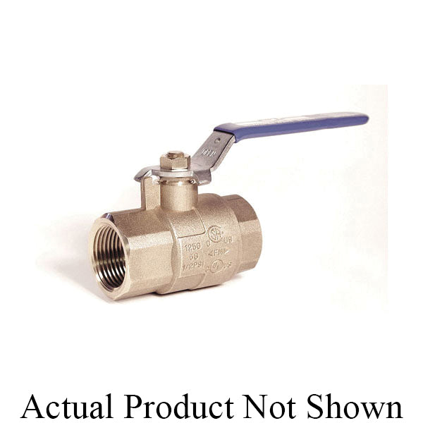 MILWAUKEE VALVE Milwaukee Valve BA475B-300 Ball Valve 3 in Forged Brass Full Port