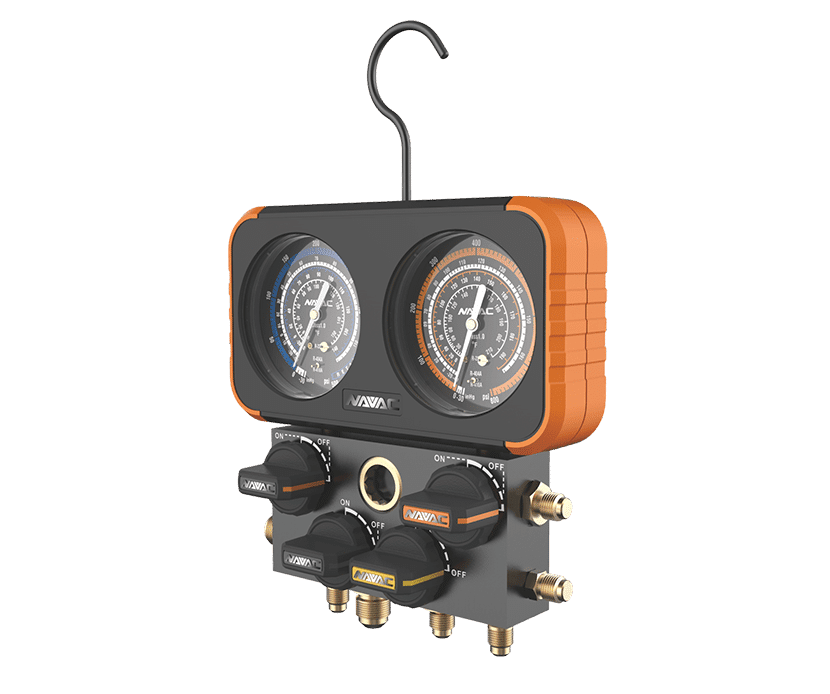 NAVAC N4A3H MANIFOLDS & GAUGES