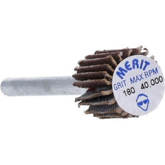 MERIT Merit Abrasives 08834137473 Mounted Flap Wheel 180 Grit