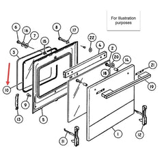 FISHER & PAYKEL 573637 GASKETS AND SEALS