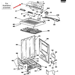 FISHER & PAYKEL WE19M1628 AIR CLEANER REPLACEMENT PARTS