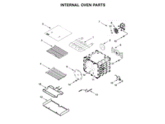 WHIRLPOOL W11496977 WALL BRACKETS & PARTS