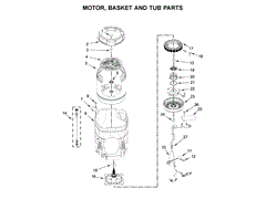 WHIRLPOOL W11130532 WIRING HARNESSES