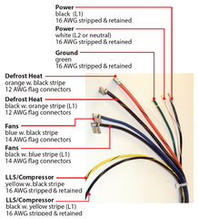 KE2 THERM SOLUTIONS 20737 MOTOR WIRING HARNESSES