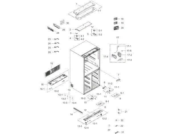 SAMSUNG DA96-01081A CONTROL BOARDS