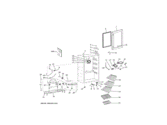 GENERAL ELECTRIC WR55X31430 WIRE CONNECTIONS