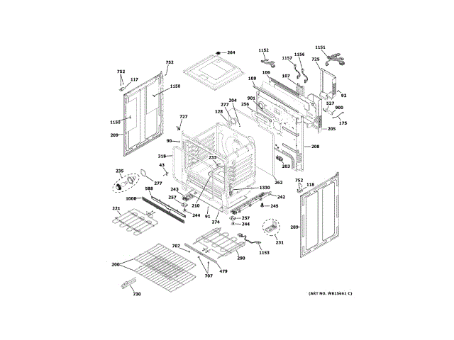 GENERAL ELECTRIC WB27X36768 CONTROL BOARDS