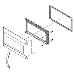 ELECTROLUX 5304523979 WALL BRACKETS & PARTS