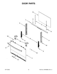 WHIRLPOOL W10647533 WALL BRACKETS & PARTS