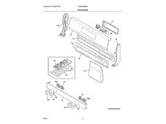 ELECTROLUX 5304535309 WIRING HARNESSES