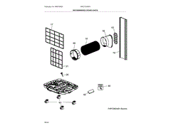 ELECTROLUX 5304518169 AIR CLEANER REPLACEMENT PARTS