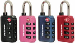 MASTER LOCK Master Lock Co 4691DWD Tsa Luggage Alpha Lock