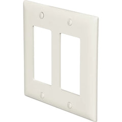 LEGRAND Pass & Seymour TP262LA Decorator Wallplate 2-Gang Light Almond