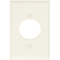 LEGRAND Pass & Seymour TP720I Single-Gang Nylon Wall Plate 1.5938 Power Outlet Receptacle Opening