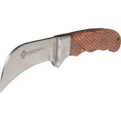 GREENLEE Greenlee 0652-29 GRL Fixed Blade Knife with Stainless Steel Hawkbill Blade