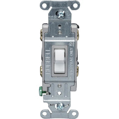 HUBBELL WIRING Hubbell Wiring Device-Kellems CSB220W HWD 20A Double Pole Specification Commercial Switch 120/277V