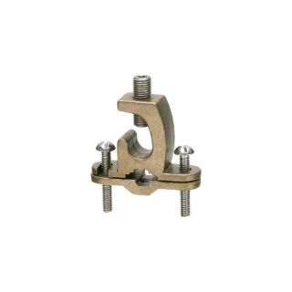ARLINGTON Arlington 719DB Bare Wire Ground Clamp with Open Lug 3/8 to 1 Inch Pipe 8 to 4/0 AWG