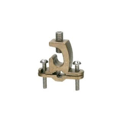 ARLINGTON Arlington 719DB Bare Wire Ground Clamp with Open Lug 3/8 to 1 Inch Pipe 8 to 4/0 AWG