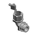 THOMAS & BETTS THOMAS & BETTS 5252GR 1/2 Inch 90 Degree Malleable Iron External Bonding Liquidtight Connector, Non-insulated