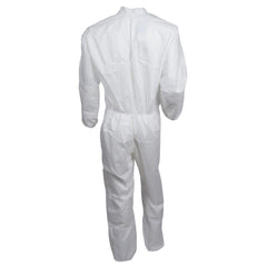 KleenGuard 44303 A40 Liquid Particle Protection Disposable Coverall, Unisex, L, Microporous Film Laminate