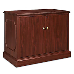 LID CORPORATION LID CORPORATION 94000 HON 94000 Series Storage Cabinet, Mahogany