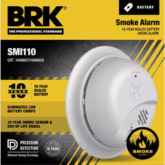 LID CORPORATION LID CORPORATION SMI110 First Alert BRK Ionization Smoke Alarm