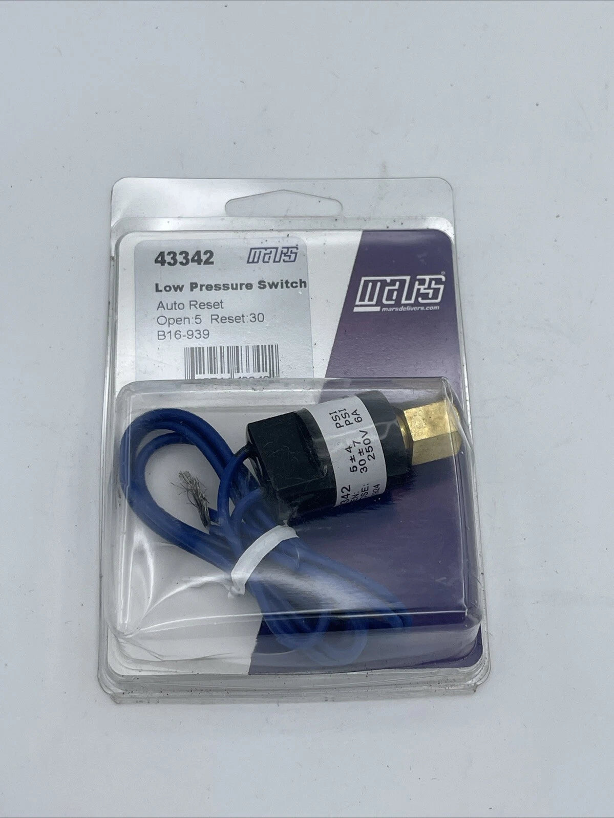 MARS MARS 43342 Low Pressure Switch