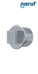MALLEABLE MALLEABLE 290 - Malleable Iron Pipe Plug - Galvanized