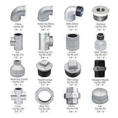 MALLEABLE MALLEABLE 290 - Malleable Iron Pipe Plug - Galvanized
