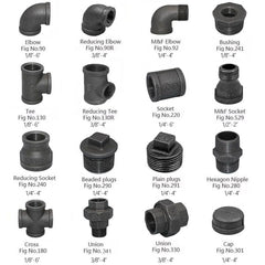 MALLEABLE MALLEABLE 290 - Malleable Iron Pipe Plug - Galvanized