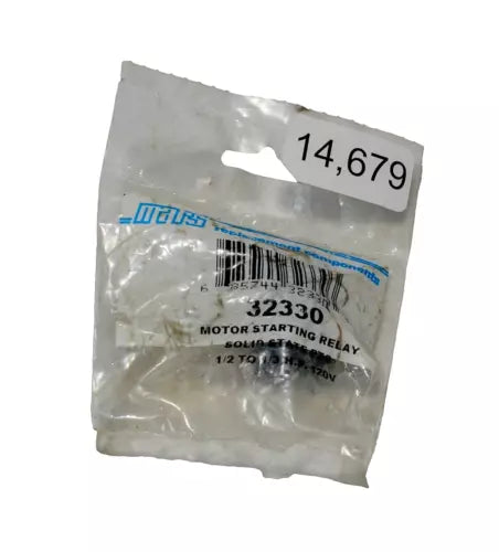 MARS MARS 32330 PTC Motor Starting Relay 120V Replacement Tecumseh SSR2 SSR3