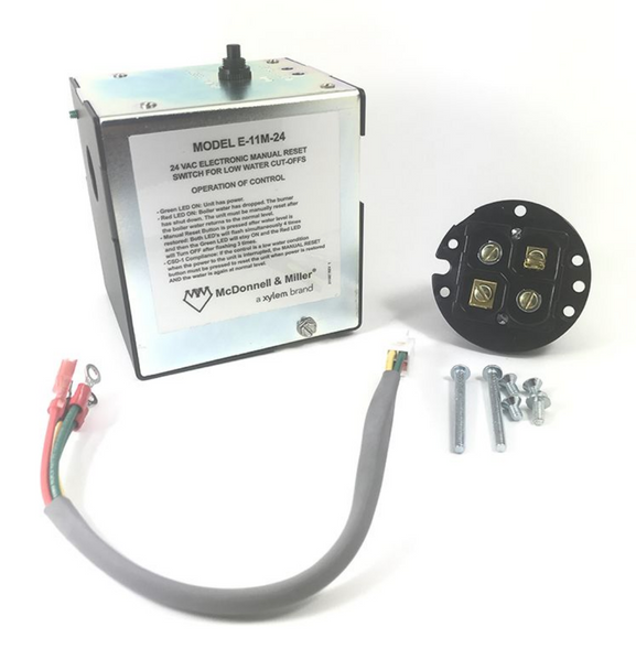 MCDONNELL & MILLER MCDONNELL & MILLER E11M-24V Manual Reset Switch