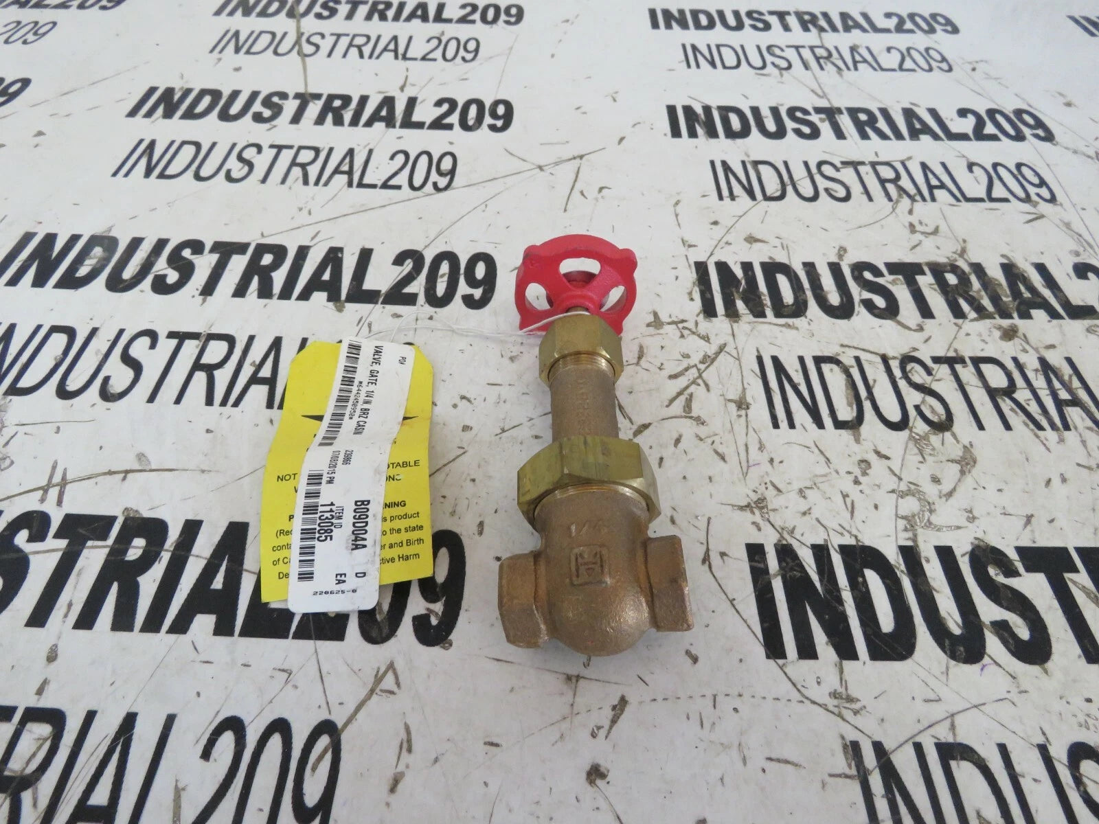 MILWAUKEE Milwaukee 1184-1 Gate Valve 1/4 Water Class 300 Replacement MPN