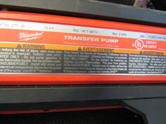 MILWAUKEE MILWAUKEE MIL-2771-20 M18 Transfer Pump